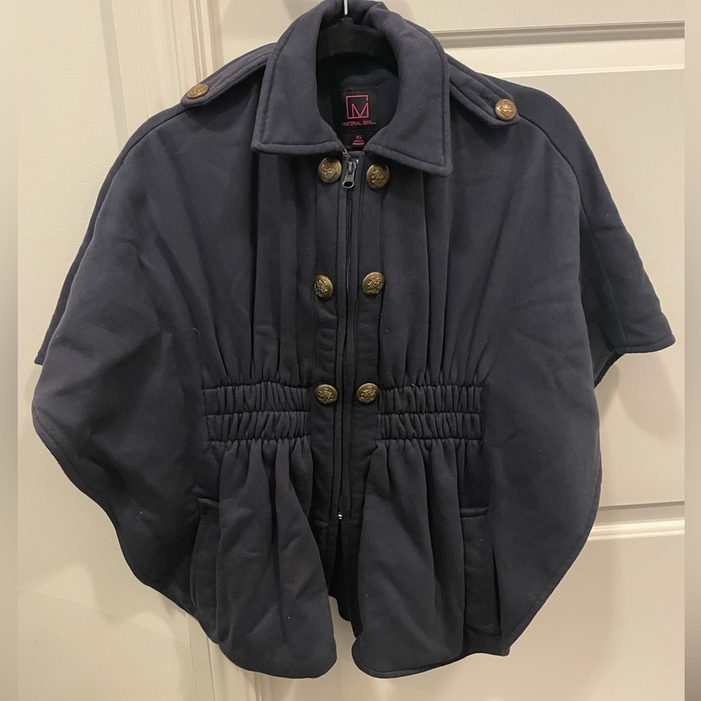 Jersey Knit Cape Style Jacket